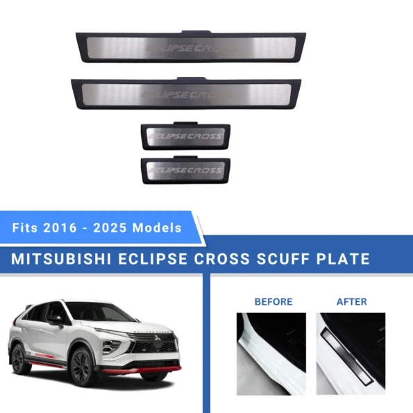Mitsubishi Eclipse Cross Scuff Plate - Beyond Auto Accessories - baashops.com