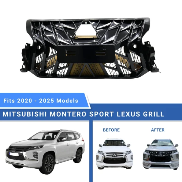 Mitsubishi Montero Sport Lexus Grill - Beyond Auto Accessories - baashops.com