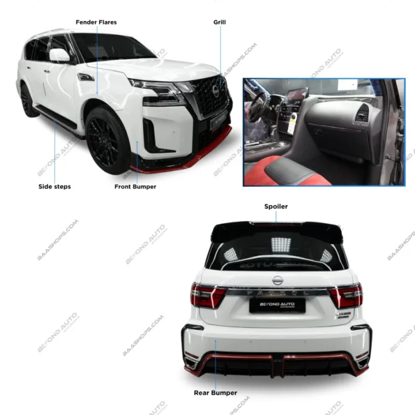 Nissan Patrol Nismo Facelift Upgrade Body Kit - Beyond Auto Accessories - baashops.com