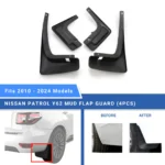 Nissan Patrol Y62 Mud Flap - Beyond Auto Accessories - baashops.com