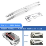 Nissan Patrol Y62 Roof Racks - Rails - Beyond Auto Accessories - baashops.com
