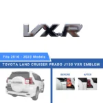Toyota Land Cruiser Prado J150 VXR Emblem - Beyond Auto Accessories - baashops.com