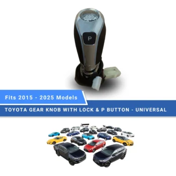 Toyota Universal Gear Knob with P Button - Beyond Auto Accessories - baashops.com