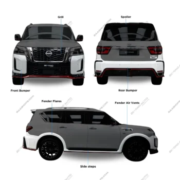 Upgrade Body Kit Nismo for Nissan Patrol - Beyond Precision Auto Accessories - baashops