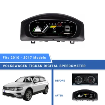 Volkswagen Tiguan Digital Speedometer - Beyond Auto Accessories - baashops.com