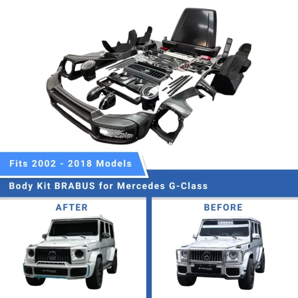 Mercedes-Benz G-Class Brabus Facelift Upgrade Body Kit - Beyond Auto Accessories - baashops.com