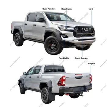 Toyota Hilux GR Sport Body Kit Facelift Upgrade - Beyond Auto Accessories - baashops.com