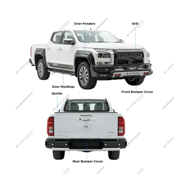 Body Kit V3 for Mitsubishi L200 Triton