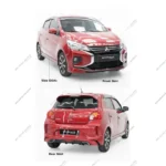 Mitsubishi Mirage Auto Accessories Dubai UAE Professional Installation