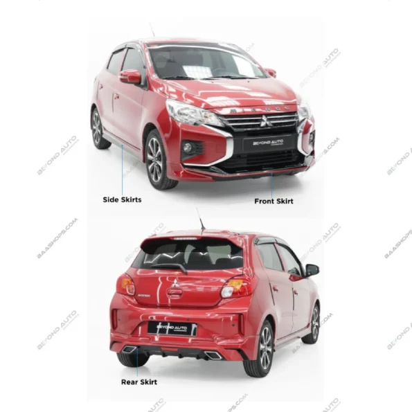 Mitsubishi Mirage Body Kit Upgrade - Beyond Auto Accessories - baashops.com