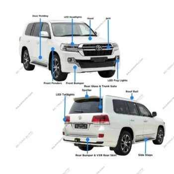 Toyota LC200 Facelift Upgrade to 2021 Model - Beyond Auto Accessories - baashops.com