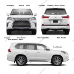 Lexus LX570 Auto Accessories Dubai - Professional Installation UAE Lexus LX570 Auto Accessories Dubai UAE Professional Installation