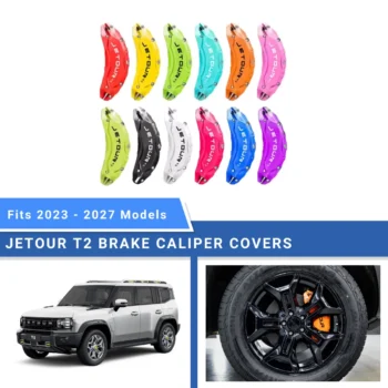 Jetour T2 Brake Caliper Covers - Beyond Precision Auto Accessories - www.baashops.com