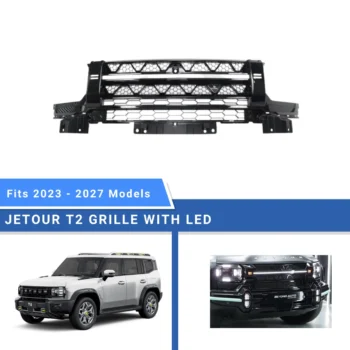 Jetour T2 Grill with LED - Beyond Precision Auto Accessories - www.baashops.com