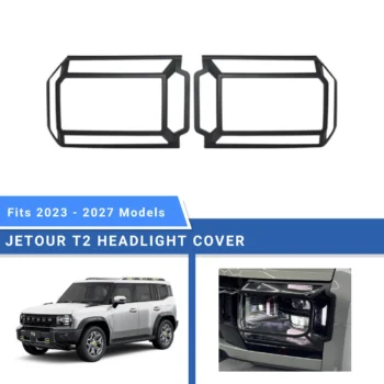 Jetour T2 Headlights cover - Beyond Precision Auto Accessories - www.baashops.com