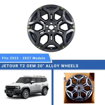 Jetour T2 OEM 20 Inch Alloy Wheels - Beyond Precision Auto Accessories - www.baashops.com