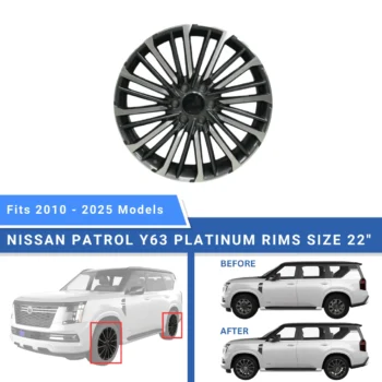Nissan Patrol Y63 22 Alloy Wheel - Beyond Precision Auto Accessories - www.baashops.com