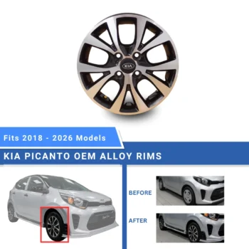 KIA Picanto OEM Alloy Wheels - Beyond Auto Accessories - baashops.com