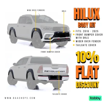 Toyota Hilux Revo Body Kit Upgrade - Beyond Auto Accessories - baashops.com