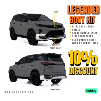 toyota fortuner legender upgrade Body Kit www.baashops.com