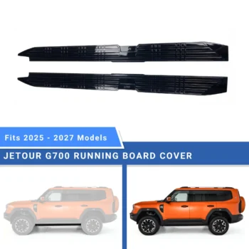 Jetour G700 Running Boards Side Steps Cover -Beyond Precision Auto Accessories - www.baashops