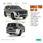 Toyota Land Cruiser Auto Accessories Dubai UAE Professional Installation