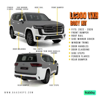 Toyota Land Cruiser Auto Accessories Dubai UAE Professional Installation