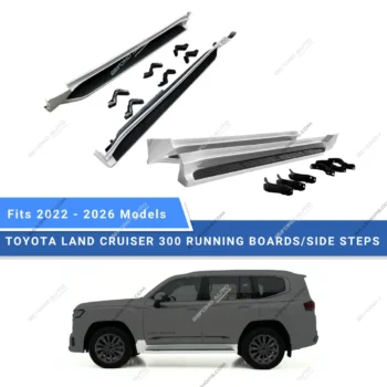 Toyota Land Cruiser 300 Side Steps Running Boards - Beyond Precision Auto Accessories - www.baashops.com