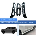 Toyota Prado J150 Black Running Boards Side Steps - Beyond Precision Auto Accessories - www.baashops